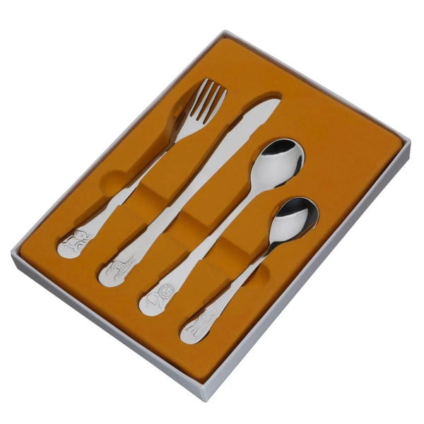 Cutlery Set | 4-Piece Kids Stainless Steel