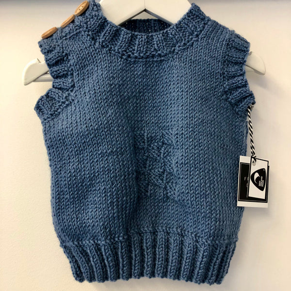 Hand Knitted Vest | NZ Wool | 7 colours