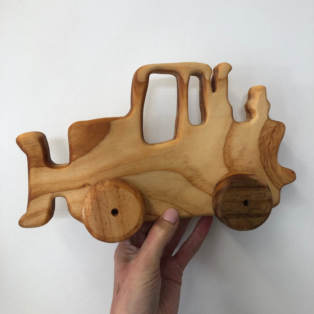 Wooden NZ Pine Vehicles | Handmade | Bulldozer
