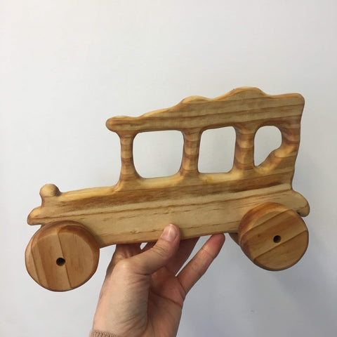 Wooden NZ Pine Vehicles | Handmade | Vintage Car