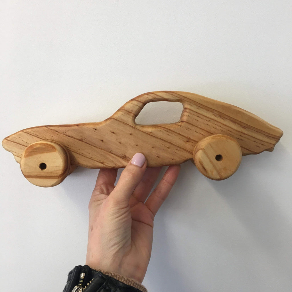 Wooden NZ Pine Vehicles | Handmade | Porsche